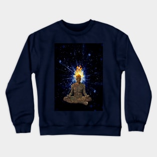 Cyborg meditation Crewneck Sweatshirt